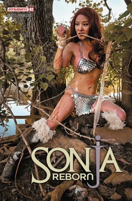SONJA REBORN #2 CVR E COSPLAY ANI-MIA VAR DYNAMITE Entertainment