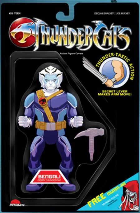 THUNDERCATS #20 CVR F DREW MOSS ACTION FIGURE VAR DYNAMITE Entertainment