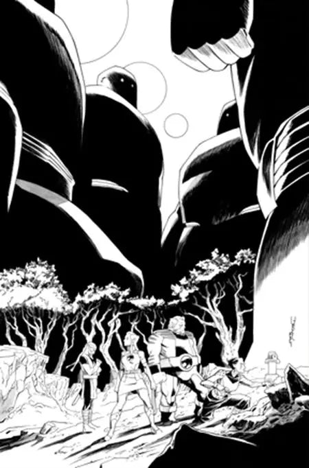 THUNDERCATS LOST #7 CVR J INCENTIVE 1:15 DECLAN SHALVEY LINE ART VIRGIN VARIANT DYNAMITE Entertainment