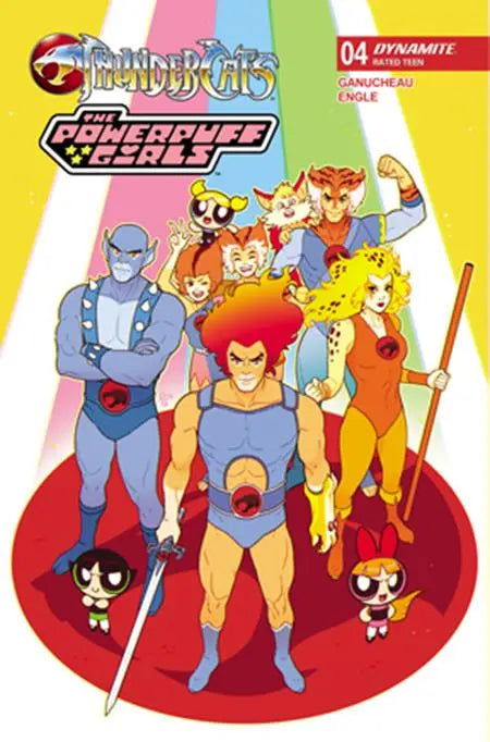 THUNDERCATS POWERPUFF GIRLS #4 CVR A PAULINA GANUCHEAU VAR DYNAMITE Entertainment