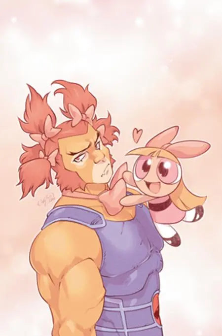 THUNDERCATS POWERPUFF GIRLS #4 CVR G INCENTIVE 1:10 EMILIO PILLIU VIRGIN VARIANT DYNAMITE Entertainment