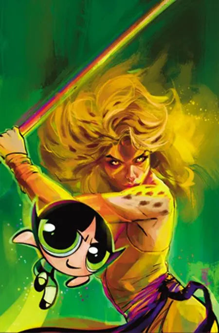 THUNDERCATS POWERPUFF GIRLS #4 CVR H INCENTIVE 1:10 ZULEMA LAVINA VIRGIN VARIANT DYNAMITE Entertainment
