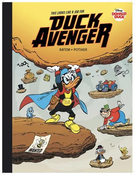 WALT DISNEYS DONALD DUCK HC THIS LOOKS LIKE A JOB FOR DUCK AVENGER Fantagraphics