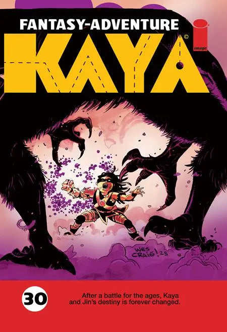 KAYA #30 CVR A WES CRAIG Image Comics