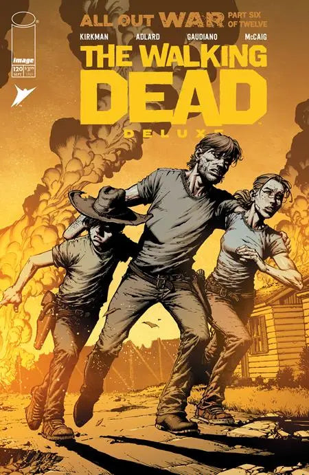 WALKING DEAD DELUXE #120 CVR A DAVID FINCH & DAVE MCCAIG (MR) Image Comics