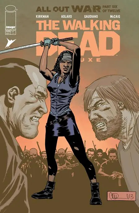 WALKING DEAD DELUXE #120 CVR B CHARLIE ADLARD & DAVE MCCAIG VAR (MR) Image Comics
