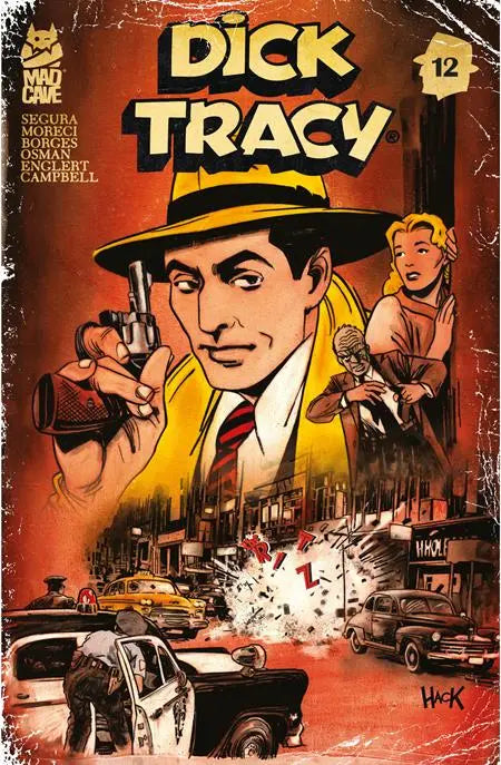 DICK TRACY #12 CVR B ROBERT HACK VAR Mad Cave Studios