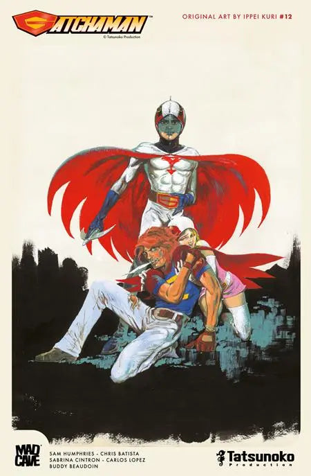 GATCHAMAN #12 CVR B IPPEI KURI CLASSIC TATSUNOKO ART VAR Mad Cave Studios