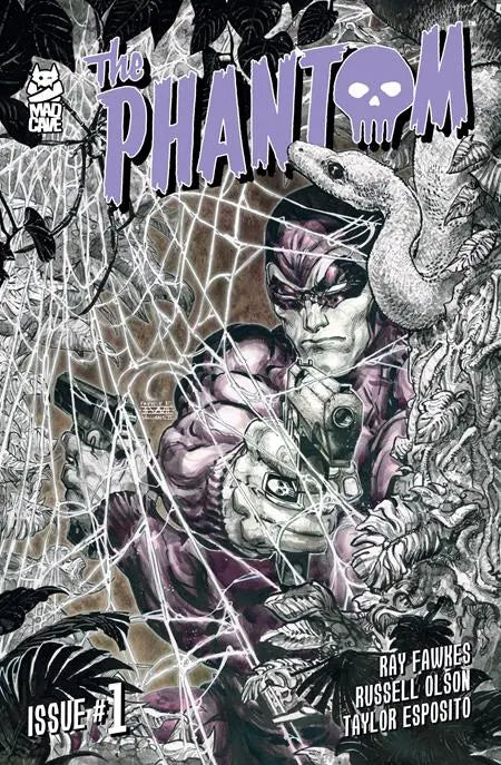 PHANTOM #1 CVR E FREDDIE WILLIAMS II BW VAR Mad Cave Studios