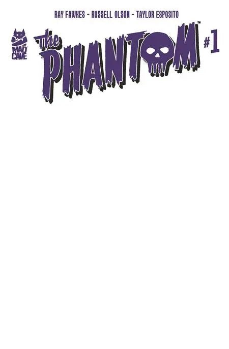 PHANTOM #1 CVR F BLANK VAR Mad Cave Studios
