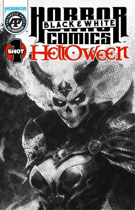HORROR COMICS BLACK AND WHITE HELLOWEEN SPECIAL (ONE SHOT) CVR B BRIAN DENHAM LUNAR EXCLUSIVE VAR (MR) Massive Publishing