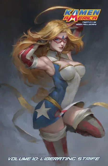 KAMEN AMERICA #10 CVR C ART OF NEIGHT LIBERATING DREAM LUNAR EXCLUSIVE VAR Massive Publishing