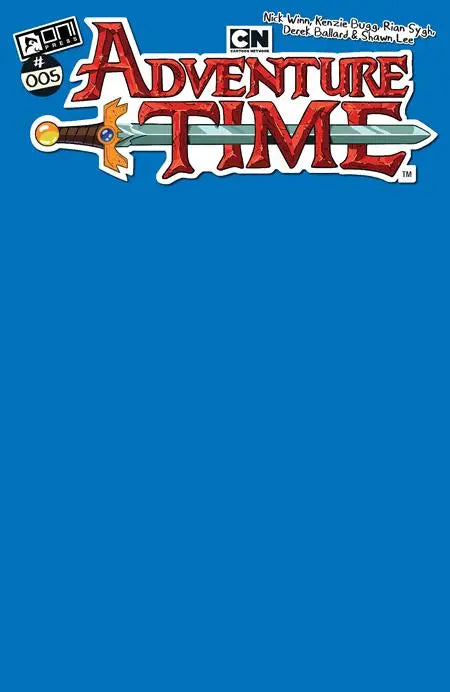 ADVENTURE TIME (2025) #5 CVR C ICE KING BLUE BLANK SKETCH VAR Oni Press