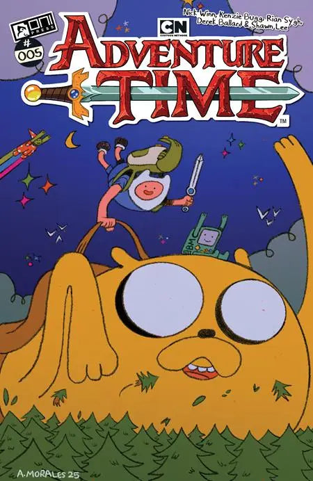 ADVENTURE TIME (2025) #5 CVR E INCENTIVE 1:20 AGUSTIN MORALES VAR Oni Press