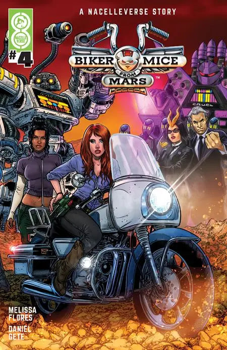 BIKER MICE FROM MARS (2025) #4 CVR C INCENTIVE 1:10 JUAN JOSE RYP INFINITE INTERLOCKING VARIANT Oni Press