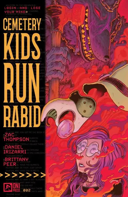 CEMETERY KIDS RUN RABID #2 (OF 4) CVR A DANIEL IRIZARRI Oni Press