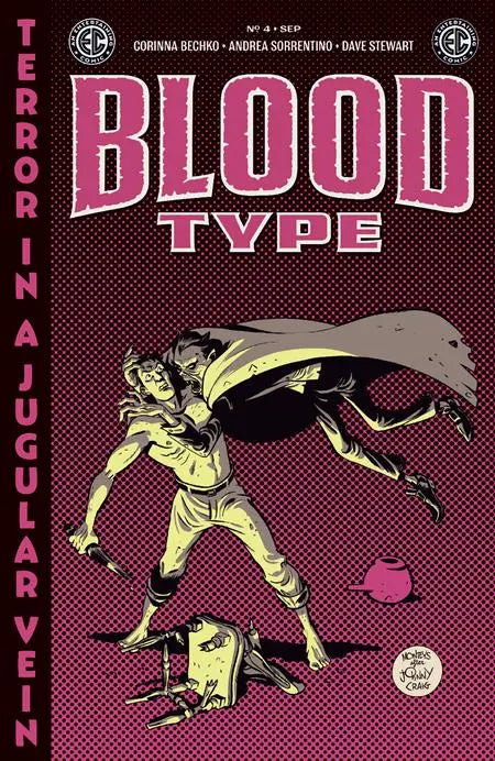 EC BLOOD TYPE #4 (OF 4) CVR C INCENTIVE 1:10 ALBERT MONTEYS EC HOMAGE VARIANT Oni Press