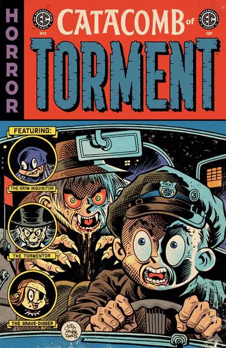 EC CATACOMB OF TORMENT #3 CVR C INCENTIVE 1:10 JAY STEPHENS EC HOMAGE VARIANT Oni Press