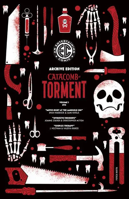 EC CATACOMB OF TORMENT #3 CVR E INCENTIVE 1:50 PATRICIA MARTIN EC ARCHIVE EDITION VARIANT Oni Press