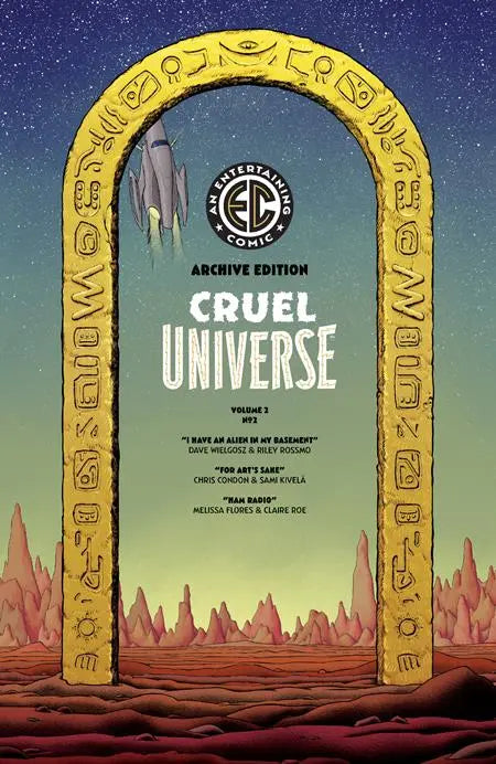 EC CRUEL UNIVERSE 2 #2 (OF 12) CVR E INCENTIVE 1:50 MALACHI WARD EC ARCHIVE VAR Oni Press