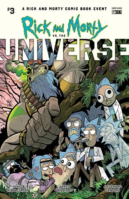 RICK AND MORTY VS THE UNIVERSE #3 (OF 4) CVR B TROY LITTLE VAR Oni Press
