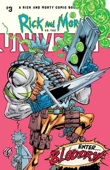 RICK AND MORTY VS THE UNIVERSE #3 (OF 4) CVR D INCENTIVE 1:20 TOM FOWLER EVENT VARIANT Oni Press