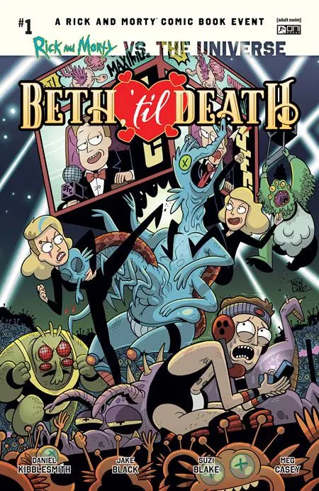 RICK AND MORTY VS THE UNIVERSE BETH TIL DEATH #1 (ONE SHOT) CVR B TROY LITTLE VAR Oni Press