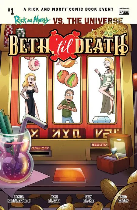 RICK AND MORTY VS THE UNIVERSE BETH TIL DEATH #1 (ONE SHOT) CVR E INC 1:50 SUZI BLAKE PRIME VAR Oni Press