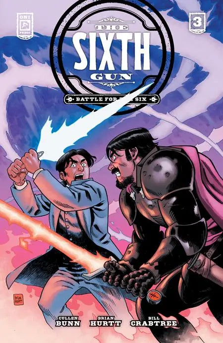 SIXTH GUN BATTLE FOR THE SIX #3 (OF 3) CVR A BRIAN HURTT Oni Press
