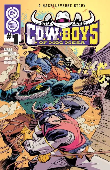 WILD WEST COW-BOYS OF MOO MESA #1 (OF 4) CVR B ANDREW KRAHNKE VAR Oni Press