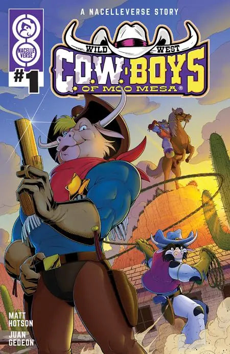 WILD WEST COW-BOYS OF MOO MESA #1 (OF 4) CVR H INCENTIVE 1:20 PATRICK SPAZIANTE VARIANT Oni Press