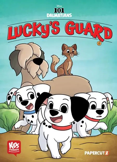 DISNEY KIDS COMICS 101 DALMATIANS LUCKYS GUARD HC Papercutz