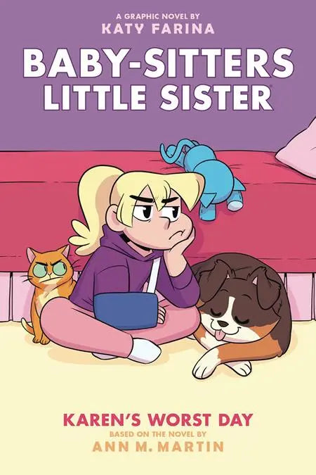 BABY SITTERS LITTLE SISTER TP VOL 03 KARENS WORST DAY Previously Offered thru Other Distributors Scholastic