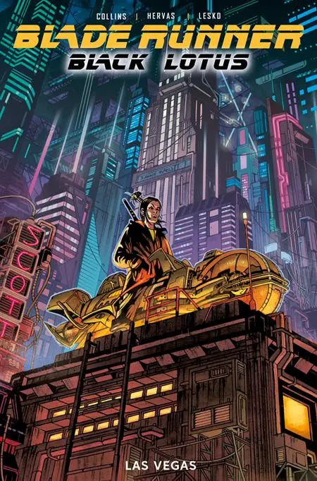 BLADE RUNNER BLACK LOTUS LAS VEGAS #1 (OF 4) CVR B DANNY EARLS VAR (MR) Titan Comics