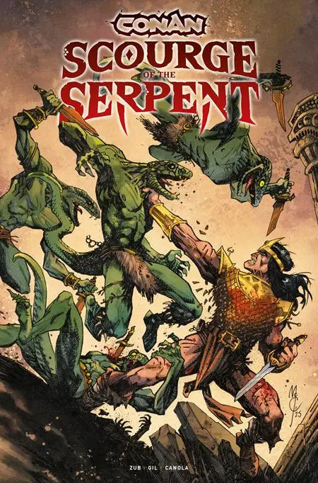 CONAN THE BARBARIAN SCOURGE OF THE SERPENT #1 (OF 4) CVR B JOHN MCCREA VAR (MR) Titan Comics