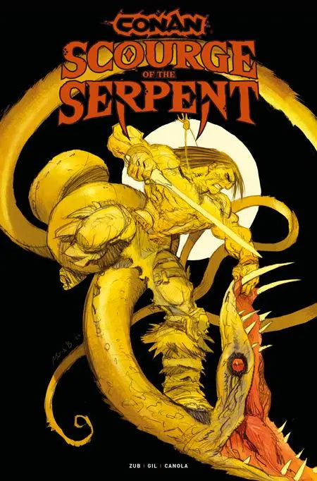 CONAN THE BARBARIAN SCOURGE OF THE SERPENT #1 (OF 4) CVR D MATIAS BERGARA VAR (MR) Titan Comics