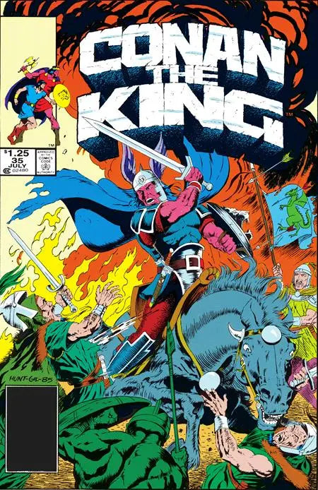 KING CONAN THE ORIGINAL COMICS OMNIBUS HC VOL 02 DIRECT MARKET EDITION JUDITH HUNT CVR (MR) Titan Comics