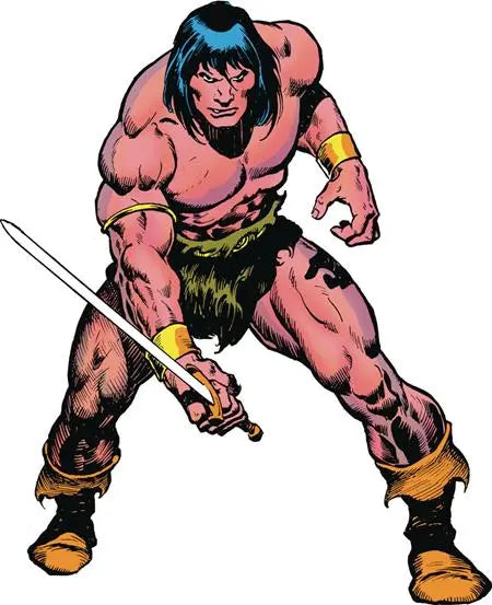 CONAN SAVAGE STEEL PIN Previously Offered Thru Diamond Titan Comics