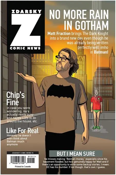 ZDARSKY COMIC NEWS #15 BUNDLE OF 25 (NET) Zdarsco