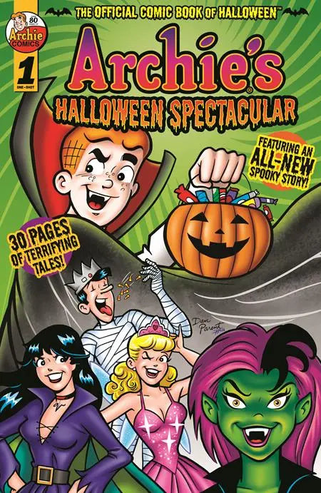 ARCHIES HALLOWEEN SPECTACULAR #1 (ONE SHOT) CVR A DAN PARENT ROSARIO TITO PENA Archie Comics Publications
