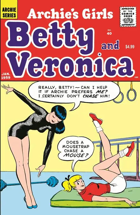ARCHIE FACSIMILE #8 BETTY AND VERONICA #40 CVR A HARRY LUCEY Archie Comics Publications