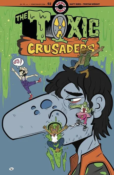 TOXIC CRUSADERS #2 (OF 5) CVR B 3 COPY LANE LLOYD UNLOCK VAR (MR) 1:3 Ahoy