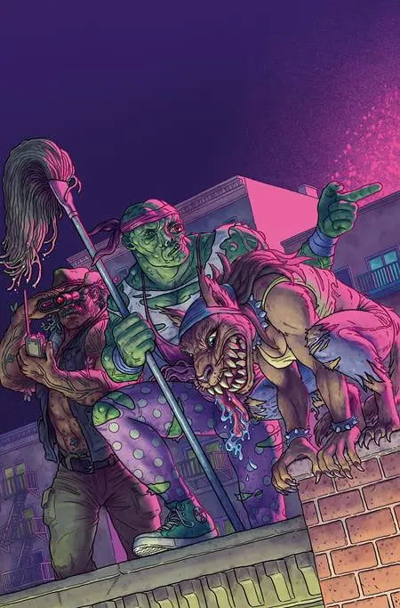 TOXIC CRUSADERS #2 (OF 5) CVR C TRISTAN WRIGHT WITH EXCLUSIVE TRADING CARD BY MATT BORS VAR (MR) Ahoy