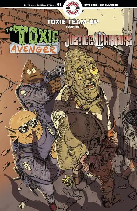 TOXIE TEAM UP #5 (OF 5) CVR A BEN CLARKSON (MR) Ahoy
