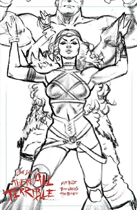 THEYRE ALL TERRIBLE #1-2 (OF 4) DELUXE EDITION CVR C INCENTIVE 1:20 JOE QUINONES VAR BAD IDEA