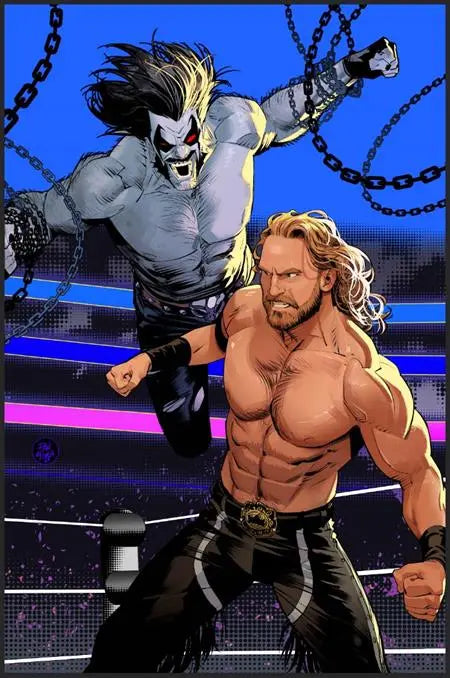 DC K.O. #1 (OF 4) CVR K DAN MORA AEW CAMEO CARD STOCK VAR DC Comics