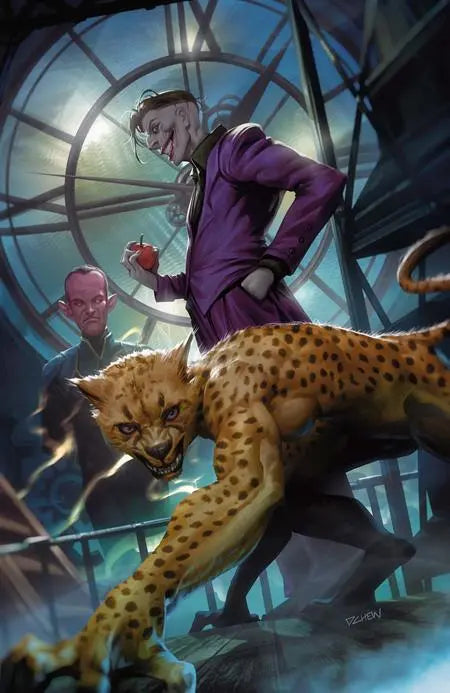 JUSTICE LEAGUE UNLIMITED #12 CVR C DERRICK CHEW CARD STOCK VAR (DC K.O.) DC Comics