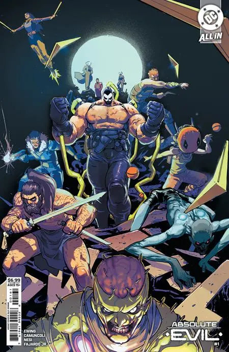 ABSOLUTE EVIL #1 (ONE SHOT) CVR E RILEY ROSSMO CARD STOCK VAR DC Comics