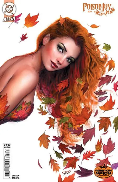 POISON IVY #37 CVR E NATHAN SZERDY PUMPKIN SPICY CARD STOCK VAR DC Comics