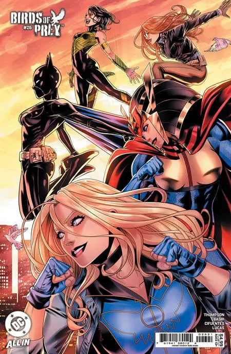 BIRDS OF PREY #26 CVR D SERG ACUNA CARD STOCK VAR DC Comics